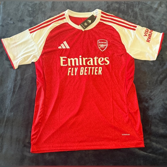 Other - Arsenal Home 25/26 Soccer Jersey - Red & White Saka #7